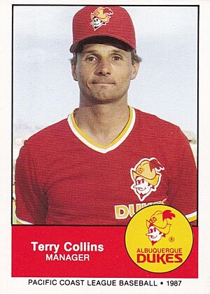 1987 Albuquerque Dukes Police - Terry Collins