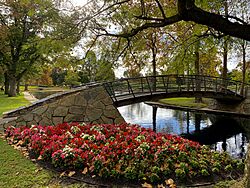 Adelaide's Rymill Park in autumn