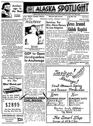 Alaska Spotlight 1956-07-28
