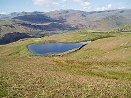 Picture of a tarn in Cumbria, England