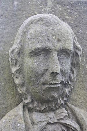 Allan Robertson as carved on his grave, St Andrews