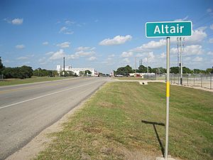 Altair TX Sign