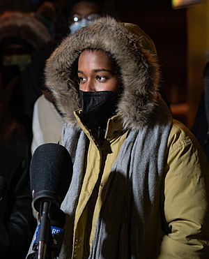 Amir Locke, activists demand transparency in Minneapolis Police shooting death (51859730507) (cropped).jpg