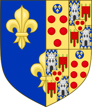 Arms of Catherina de' Medici