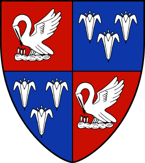 Arms of Corpus Christi College, Cambridge.svg