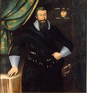 Axel Oxenstierna painted by Jacob Heinrich Elbfas 1626