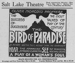 Bird of Paradise Ad
