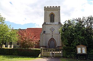 Bobbingworth, Essex, England - St Germain's Church exterior from the north.JPG