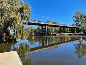 Bridge over Gwydir, Bingara, New South Wales