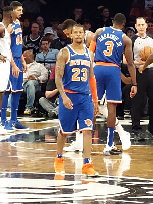 Brooklyn Nets vs NY Knicks 2018-10-03 td 122a - 1st Quarter