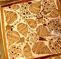 Carreau lustré du mihrab de la Grande Mosquée de Kairouan