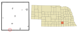 Location of Deweese, Nebraska