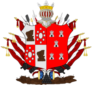 Coat of Arms of Antonio Olaguer Feliu, Viceroy of the Rio de la Plata