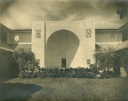 Courtyard at the Honolulu Museum of Art