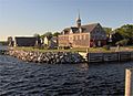 Cox's Warehouse on the Shelburne, NS Waterfront