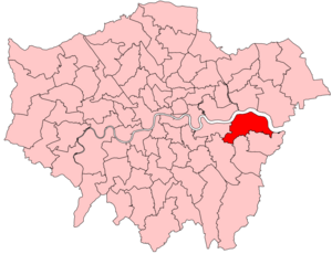 Erith and Thamesmead 2023 Constituency.svg