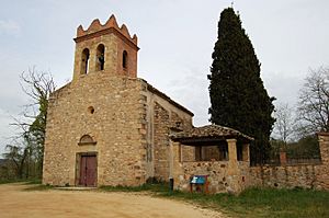 Sant Cebrià church, Fogars de la Selva