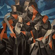 Francis Picabia, 1912, The Procession, Seville, oil on canvas, 121.9 x 121.9 cm, National Gallery of Art, Washington DC