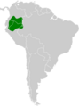 Frederickena fulva map