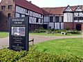Gainsborough Old Hall - west wing and great hall