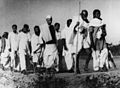 Gandhi in Noakhali 1946