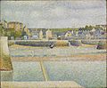 Georges Pierre Seurat - Port-en-Bessin, The Outer Harbor (Low Tide) - 4-1934 - Saint Louis Art Museum