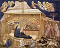 Giotto, Lower Church Assisi, Nativity 01