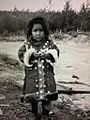 Girl in jacket - Kaska - Lower Post BC 1945