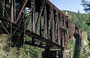 Goldstream Trestle, Southern Railway of Vancouver Island, Canada 16