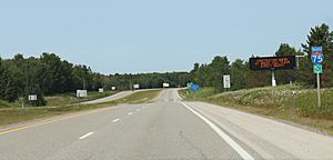 Great Lakes Circle Tour on Interstate 75