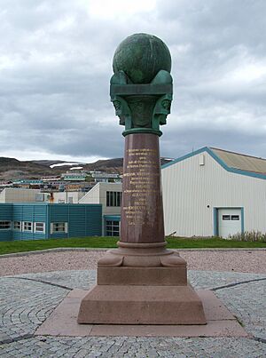 Hammerfest Meridianstein