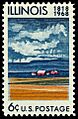 Illinois statehood 1968 U.S. stamp.1