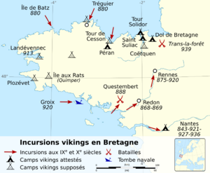 Incursions vikings en Bretagne-fr