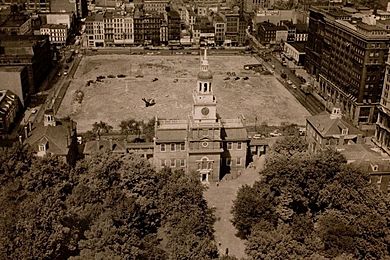 Independence Mall 1952 NPS photo