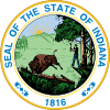 Official seal of Indiana