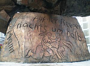 Jörg Immendorff 1986, Hans- Albers-Denkmal (Hans Albers Memorial), Hamburg, Germany 4