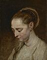 Jan boeckhorst head study of a young woman with a pearl earring050326)