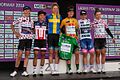 Ladies Tour of Norway 2018 - podium and jerseys