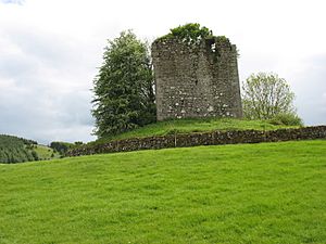 Lag Tower ruins, Dunscore