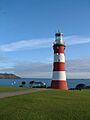 Lighthouse on Plymouth Hoe - geograph.org.uk - 222092