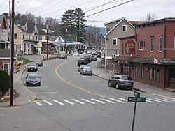 Main Street in North Woodstock