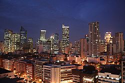 The Makati skyline