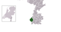 Map - NL - Municipality code 0935 (2009)