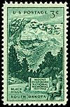 Mount Rushmore stamp 3c 1952 issue.JPG
