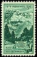 1952 Mount Rushmore Stamp Issued in United States