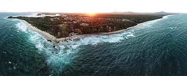 Nambucca Heads aerial panorama - sunset.jpg