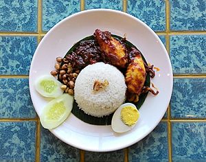 Nasi Lemak Sambal Cumi in Indonesia 2
