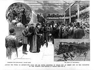 Nellie Bly Reception 1890