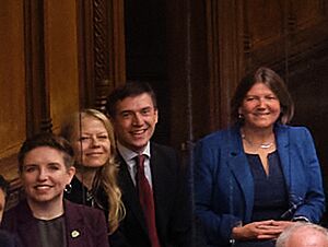 New Member group photograph - 2024 Parliament 09.07.2024 (Green MPs cropped)