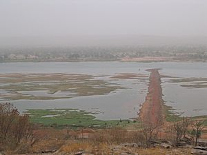 Niger river at Koulikoro